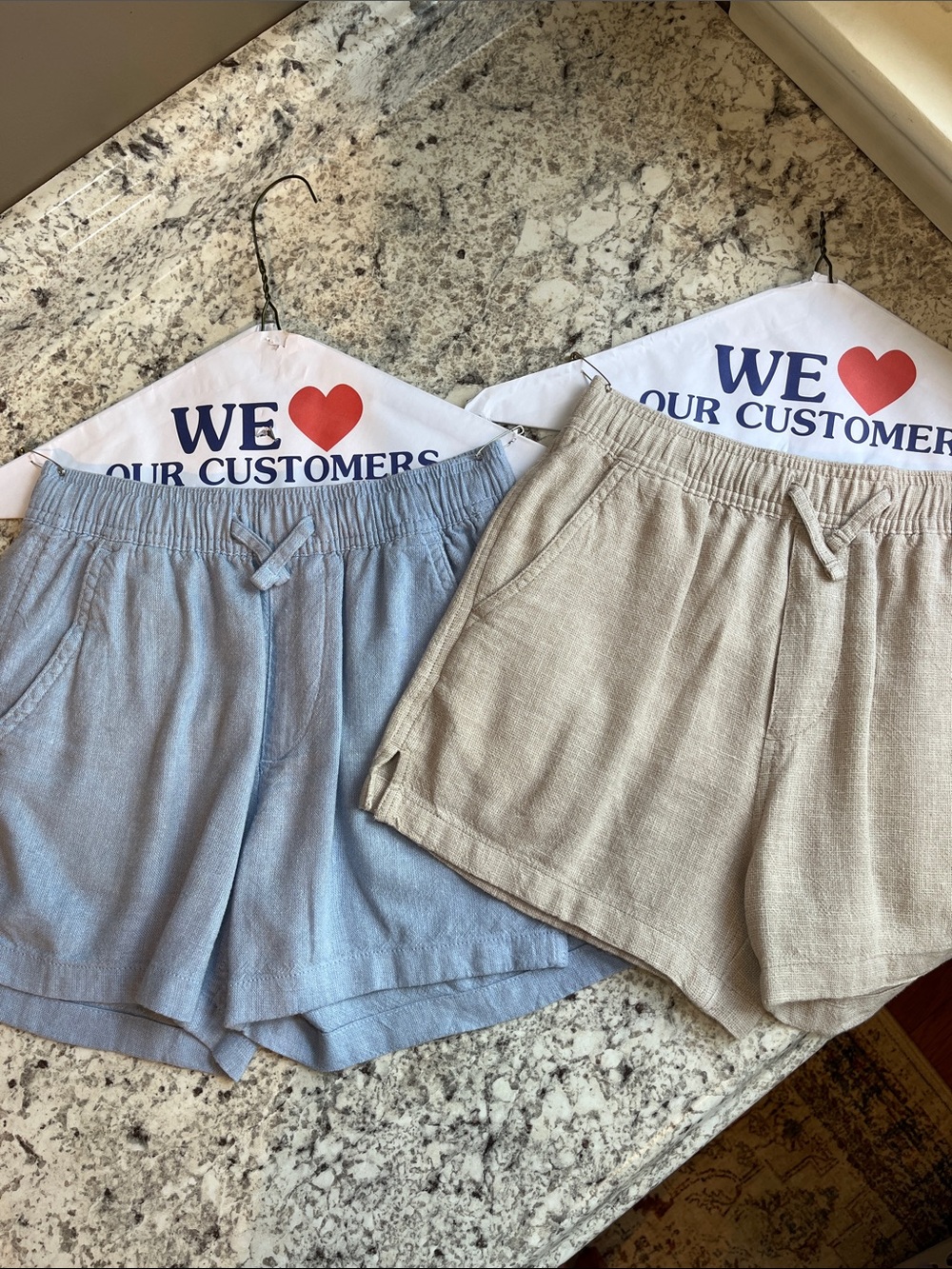 Boy’s Abercrombie linen shorts